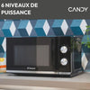 Microwlewer Lay Free Candy CMW20TNMB - Nero - 20L - 700W - VASSORE 24,5 CM