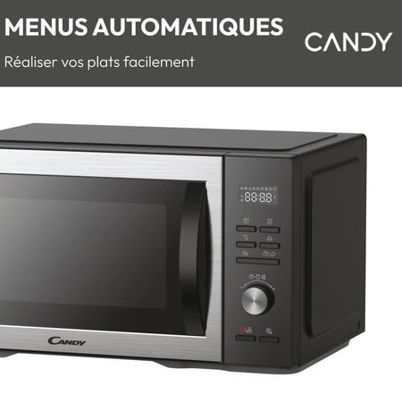 CMCA29EDLB Microonde combinato 29 L MO: 1000 W - Grill: 1000 W - Cavità in acciaio inossidabile - UI digitale Funzione bassa temperatura
