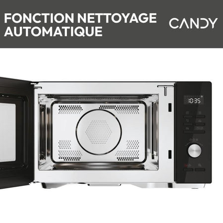 CMCA29EDLB Microonde combinato 29 L MO: 1000 W - Grill: 1000 W - Cavità in acciaio inossidabile - UI digitale Funzione bassa temperatura