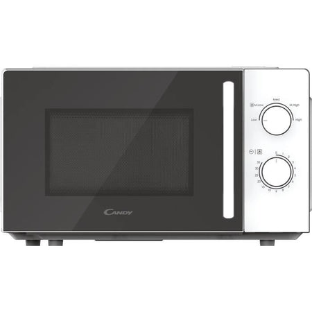 CMW20SMWLI Microonde Mono CANDY Idea - 20 L - MO: 700 W - UI meccanico - 5 livelli di potenza - Bianco