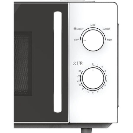 CMW20SMWLI Microonde Mono CANDY Idea - 20 L - MO: 700 W - UI meccanico - 5 livelli di potenza - Bianco