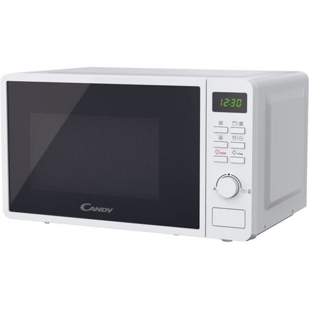 CMGA20SDLWLI Microonde CANDY Idea Grill - 20 L - MO: 700 W - Grill: 800 W - IU digitale - 5 livelli di potenza - Bianco
