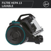 Aspirapolvere senza sacchetto - CANDY CAF34HM - 800 W - Cassetta 2,5 L - 79 dBA - Filtro HEPA 13 lavabile