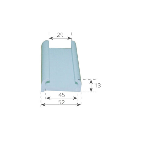 Canalina Bianca Tr55 Per C55 Mt 4