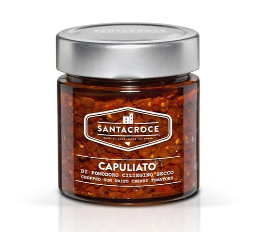Santacroce - Pomodoro ciliegino capuliato sott'olio vaso 190g