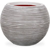 Capi Vaso da fiori Nature Rib rotondo 40 x 32 cm avorio KOFI270 424219