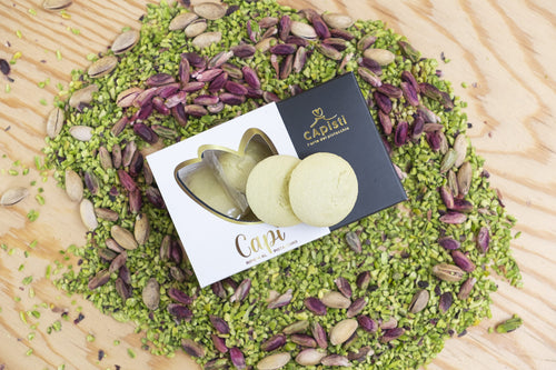 Capisti - Capì biscotti ripieni al Pistacchio 30% - 100g