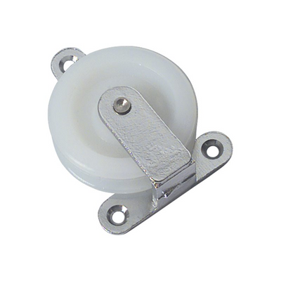 Carrucola In Nylon E Ottone Piana