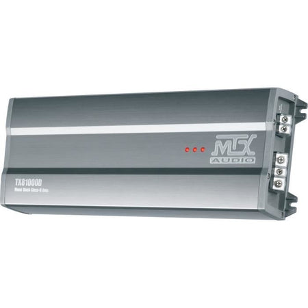 MTX TX81000D Amplificatore 12V Mono Class-D 1x1000W RMS Blocco in alluminio