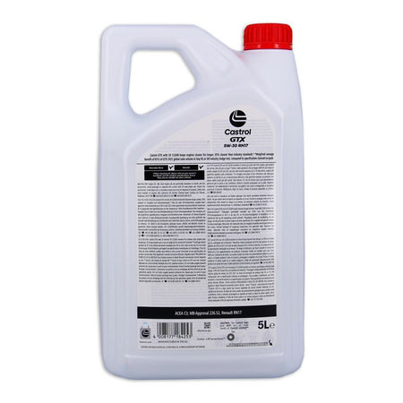 Olio motore - CASTROL - GTX 5W-30 RN17 - 5L