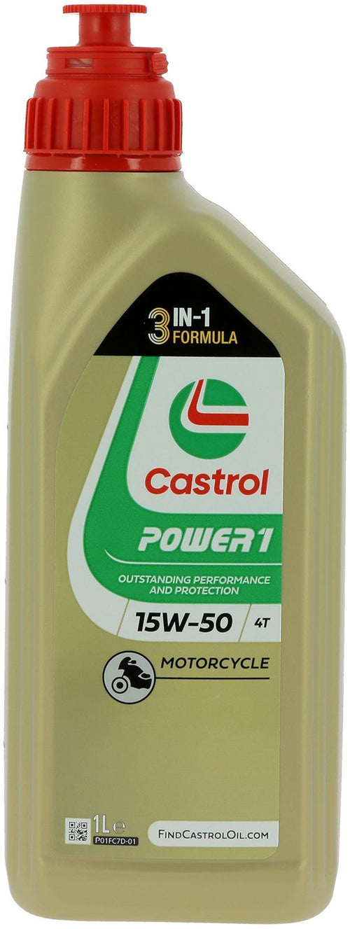 Olio motore - CASTROL - Power1 4T 15W-50 - 1L