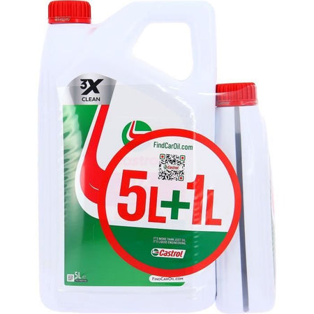 Olio motore - CASTROL GTX - 5W-30 C4 - 5L+1L - 057036