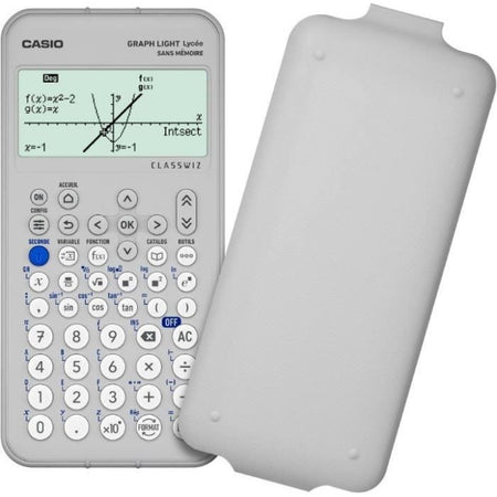 Calcolatrice grafica - CASIO - Scuola superiore - Graph Light - Bianca