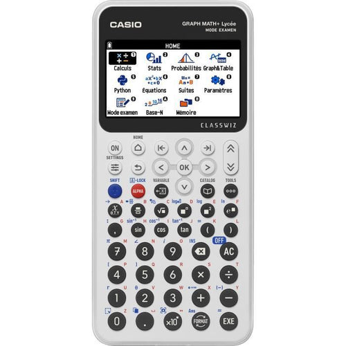 Calcolatrice grafica Casio - Scuola superiore - Matematica+ - Bianca