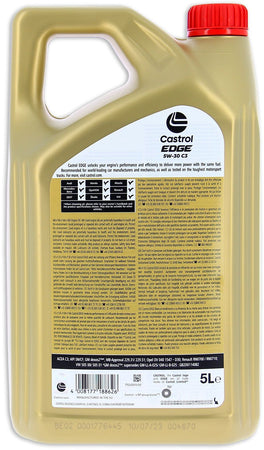 Olio motore - CASTROL - EDGE 5W-30 C3 - 5L