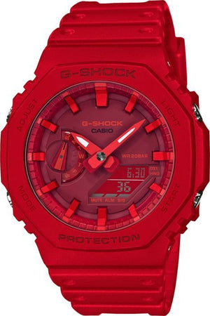 CASIO - G-SHOCK - Orologio - Resistente agli urti - Multifunzione - Rosso