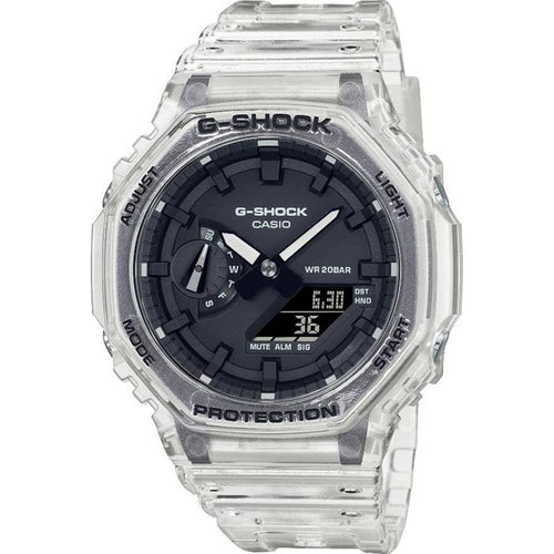 Orologio G-SHOCK - CASIO - Resistente agli urti - Multifunzione - Bianco trasparente