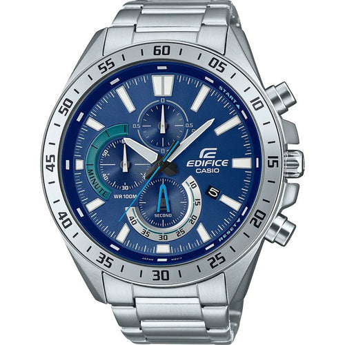 CASIO - Orologio in acciaio inossidabile - EDIFICE - Grigio