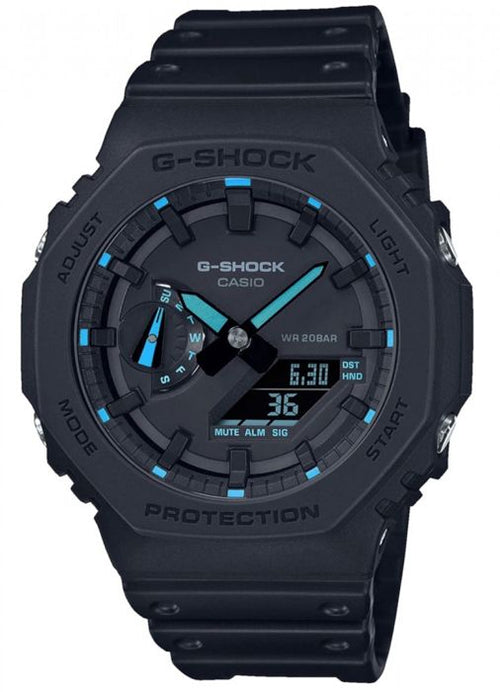 Guarda - Casio - G -Shock - Nero e Resine Blu