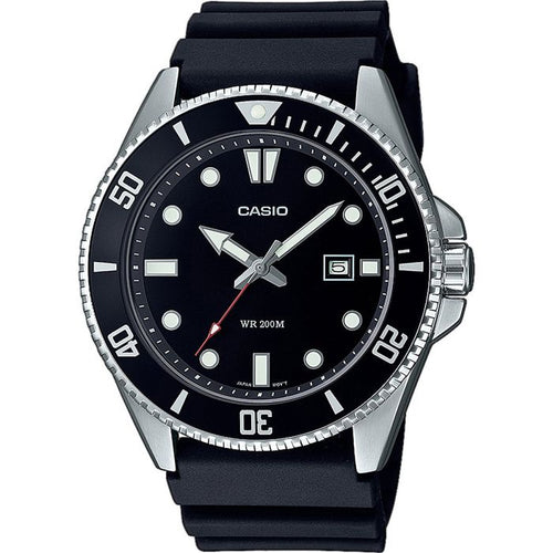 Orologio - Casio - Collezione Uomo - Nero e Acciaio - Impermeabilità 20 bar - Vetro Minerale - Quarzo