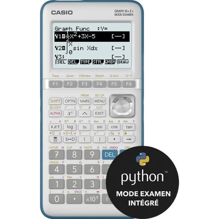CASIO Graph 35 + E II Calcolatrice integrata Python