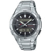CASIO - Orologio in acciaio inossidabile - WAVECEPTOR - Grigio