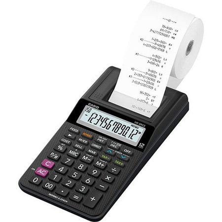 Calcolatrice stampabile - CASIO - HR8 RCE - Portatile - Display LCD - Alimentata a batteria