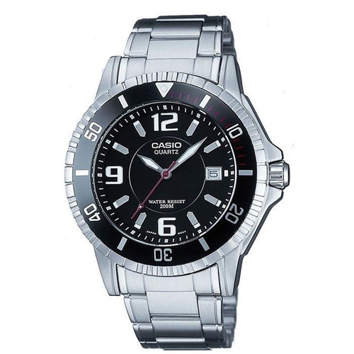 CASIO - Orologio in acciaio inossidabile - BASIC - Grigio