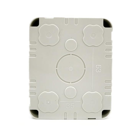 Cassetta Stagna 2 Foro C/Cop Ip55 Mapam Comp V/Pla Idrobox Ip55 2 Moduli Vmr-Pln S6202B