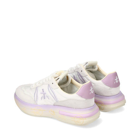 Premiata scarpa donna mod. cassie 7383 white - purple