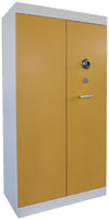 Armadio componibile di metallo blindato certificato in classe S1 spessore 30/10 cm. 100x50x200h