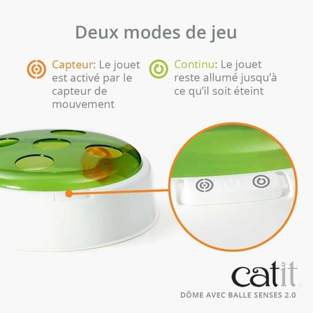 Cat It - Senses 2.0 Ball Dome Giocattolo per gatti