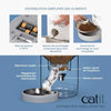 CATIT - PIXI Distributore di crocchette per gatti - 1,2 kg (controllato da app)