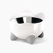 Ciotola per gatti - CATIT - PIXI - 200 ml - Rialzata - Ciotole rimovibili in acciaio inox - Bianco