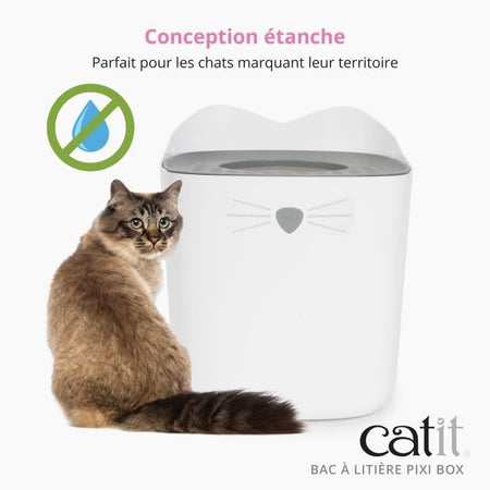 Lettiera per gatti - CATIT - Pixi Box - Ingresso dall'alto