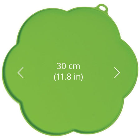 CAT IT Centrino a forma di fiore - Medio - Verde - Per gattini