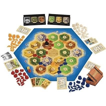 Cosmo  Catan: Grande scatola  Apri la scatola ora  Gioco da tavolo  da 10 anni  Da 3 a 4 giocatori  75 minuti