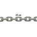 Catena Zinc. Calibrata Ø Mm.8X25Mt