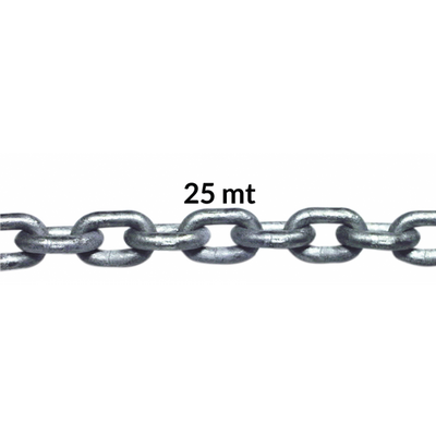 Catena Zincata Genovese Ø Mm.5X25Mt