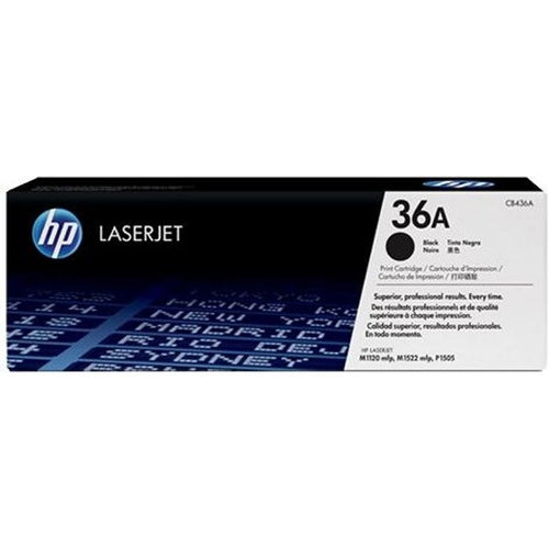 Cartuccia toner nero HP 36A (CB436A) per stampanti LaserJet M1120MFP/P1505/M1522MFP
