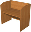 Postazione reception per call center in legno verniciato cm. 125x80x119h