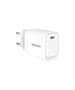 VULTECH CARICATORE ADATTATORE UNIVERSALE, 1 X TYPE-C PD30W GAN PPS 33W, BIANCO COMPATTO