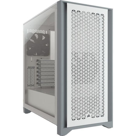 CORSAIR 4000D Airflow PC Case - Mid Tower - Vetro temperato - Bianco (CC9011201WW)