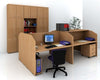 Reception call center postazione singola in melaminico verniciato cm. 90x80x119h