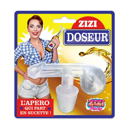Dispenser a forma di pisello per bottiglia alcolica alla festa di addio al nubilato hot sexy gadget per adulti 18+