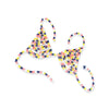Reggiseno Candy bonbon con caramelline colorate commestibili per la sposa alla festa di addio al nubilato celibato hot sexy gadget per adulti 18+