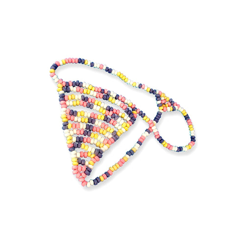 Perizoma donna Candy bonbon con caramelline colorate commestibili per la sposa alla festa di addio al nubilato celibato hot sexy gadget per adulti 18+)