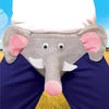 Slip elefante da travestimento simpatico per la festa hot di addio al nubilato celibato sexy gadget per adulti 18+