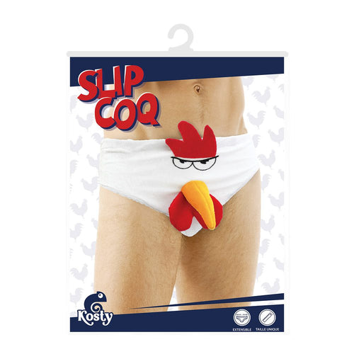 Slip gallo arrabbiato da travestimento simpatico per la festa hot di addio al nubilato celibato sexy gadget per adulti 18+