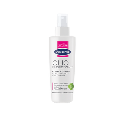 Euphidra Amidomio - Olio Elasticizzante con olio di riso elasticizzante e nutriente - flacone da 145ml